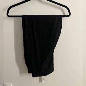 NWT J.Crew Pull-On Lace Pants in black, size: 8T